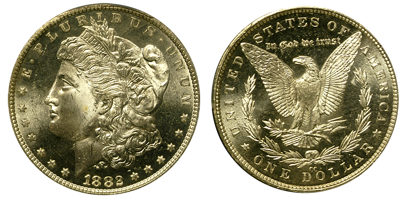 What is the value of a 1882 Carson City Silver Dollar?