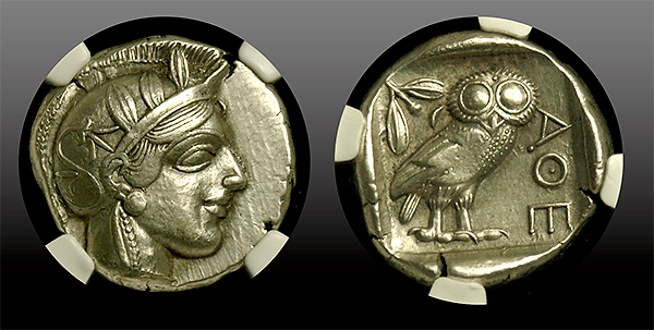 Athenian Silver Owls