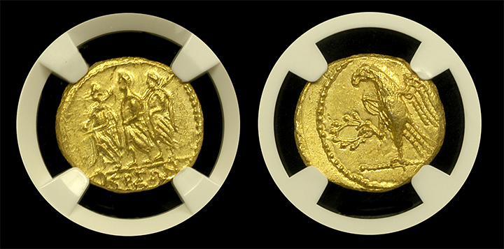 Coson Gold Stater in Mint State