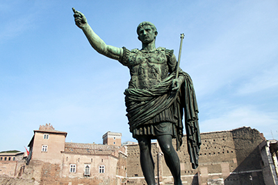 Roman Emperor Satue